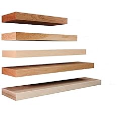 Floating Shelves Solid Wood and Veneer Construction, for sale  Delivered anywhere in USA 