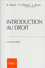 Introduction droit d'occasion  Livré partout en France