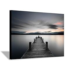 Pier picture canvas for sale  Delivered anywhere in USA 