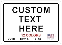 Custom signs outdoor for sale  Delivered anywhere in USA 