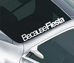 Fiesta windscreen sticker for sale  Delivered anywhere in UK
