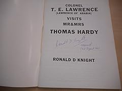 Colonel .e.lawrence visits for sale  Delivered anywhere in UK