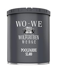 Schwimmbadfarbe poolfarbe schw gebraucht kaufen  Wird an jeden Ort in Deutschland