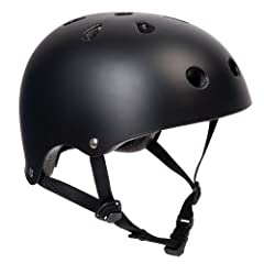 PedalPro Matt Black BMX Bike/Skate Helmet - Medium for sale  Delivered anywhere in UK