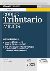 Codice tributario minor usato  Spedito ovunque in Italia 