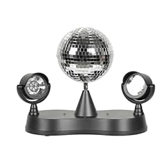 Rotating led disco for sale  Delivered anywhere in UK