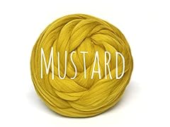 Merino wool mustard for sale  Delivered anywhere in UK