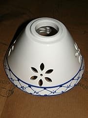 Paralume ceramica bianca usato  Spedito ovunque in Italia 
