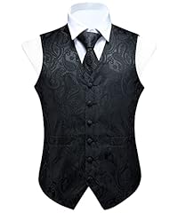 Faimo black waistcoat for sale  Delivered anywhere in UK