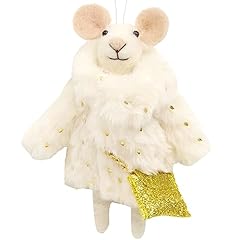 White mouse ornament for sale  Delivered anywhere in USA 