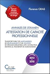 Annales examen attestation d'occasion  Livré partout en France