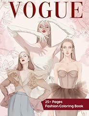 Vogue fashion coloring usato  Spedito ovunque in Italia 