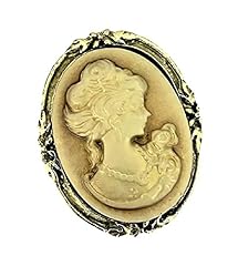 Cameo brooch vintage for sale  Delivered anywhere in UK