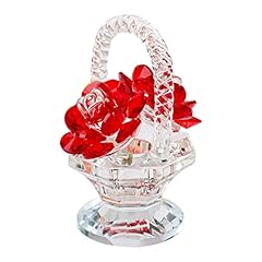 Crystal rose basket for sale  Delivered anywhere in UK