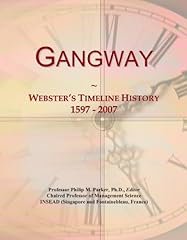 Gangway webster timeline for sale  Delivered anywhere in UK