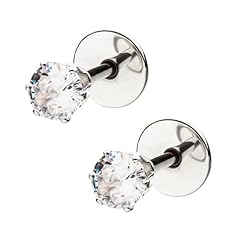 Comfyearrings 4mm crystal for sale  Delivered anywhere in USA 