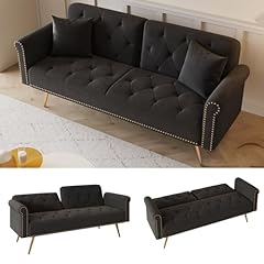 Majnesvon velvet futon for sale  Delivered anywhere in USA 