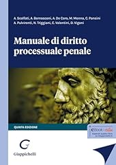 Manuale diritto processuale usato  Spedito ovunque in Italia 