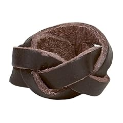 Plaited leather woggle for sale  Delivered anywhere in Ireland