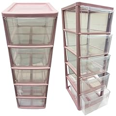 Pink drawers plastic for sale  Delivered anywhere in UK