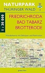 Wanderkarte friedrichroda brot gebraucht kaufen  Wird an jeden Ort in Deutschland