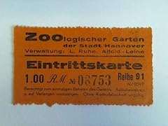 Eintrittskarte reichsmark no gebraucht kaufen  Wird an jeden Ort in Deutschland