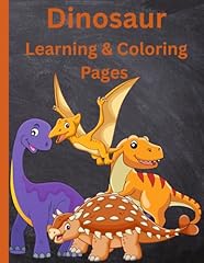 Dinosaur learning coloring for sale  Delivered anywhere in UK