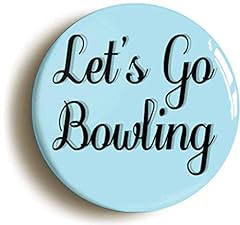 Lets bowling badge for sale  Delivered anywhere in UK