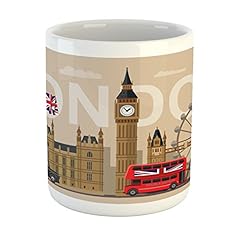 Ambesonne london mug for sale  Delivered anywhere in USA 