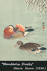 Mandarin ducks notebook for sale  Delivered anywhere in UK