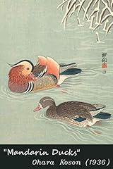 Mandarin ducks notebook for sale  Delivered anywhere in UK