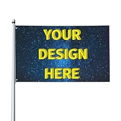 Custom flag 2x3ft for sale  Delivered anywhere in UK