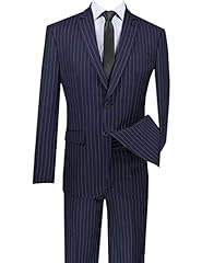 Pinstripe suit men for sale  Delivered anywhere in USA 
