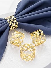 6pcs gold napkin for sale  Delivered anywhere in USA 