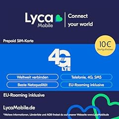 Lyca mobile starter gebraucht kaufen  Wird an jeden Ort in Deutschland