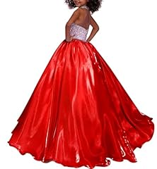 Girls organza pageant for sale  Delivered anywhere in USA 