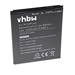 Vhbw batterie remplacement d'occasion  Livré partout en France