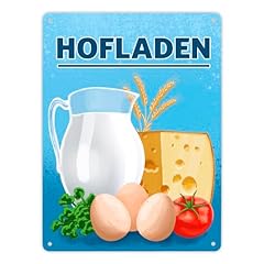 Hofladen metallschild 21x28 gebraucht kaufen  Wird an jeden Ort in Deutschland