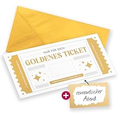 Goldenes ticket gutscheine gebraucht kaufen  Wird an jeden Ort in Deutschland