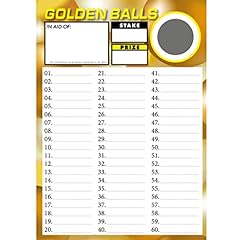 Golden balls fundraising for sale  Delivered anywhere in UK