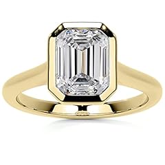 Emerald cut moissanite for sale  Delivered anywhere in USA 