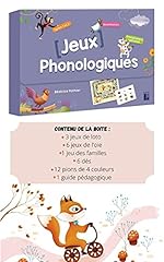 Mallette de jeux phonologiques - Cycles 1 et 2 d'occasion  Livré partout en France