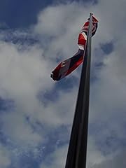 Meter telescopic flagpole for sale  Delivered anywhere in UK