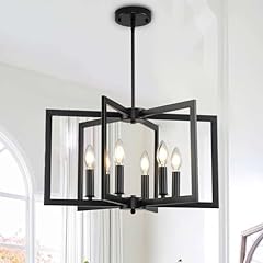 Gzdezcl black chandelier for sale  Delivered anywhere in USA 