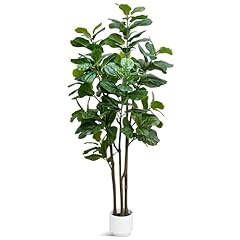 Faux fiddle leaf for sale  Delivered anywhere in USA 