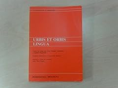 Urbis orbis lingua usato  Spedito ovunque in Italia 