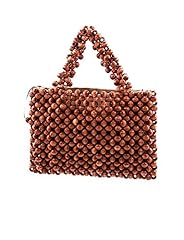 Agnesgp brown clutch for sale  Delivered anywhere in USA 