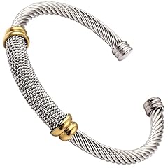 Cable bracelet women for sale  Delivered anywhere in USA 