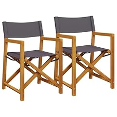 Vidaxl chaises réalisateur d'occasion  Livré partout en France