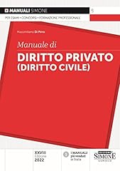 Manuale diritto privato usato  Spedito ovunque in Italia 